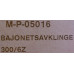 MAKITA BAJONETSAVKLINGE 300/6Z (5 STK.)   Makita nr. M-P-05016. Velegnet til træ og gips.